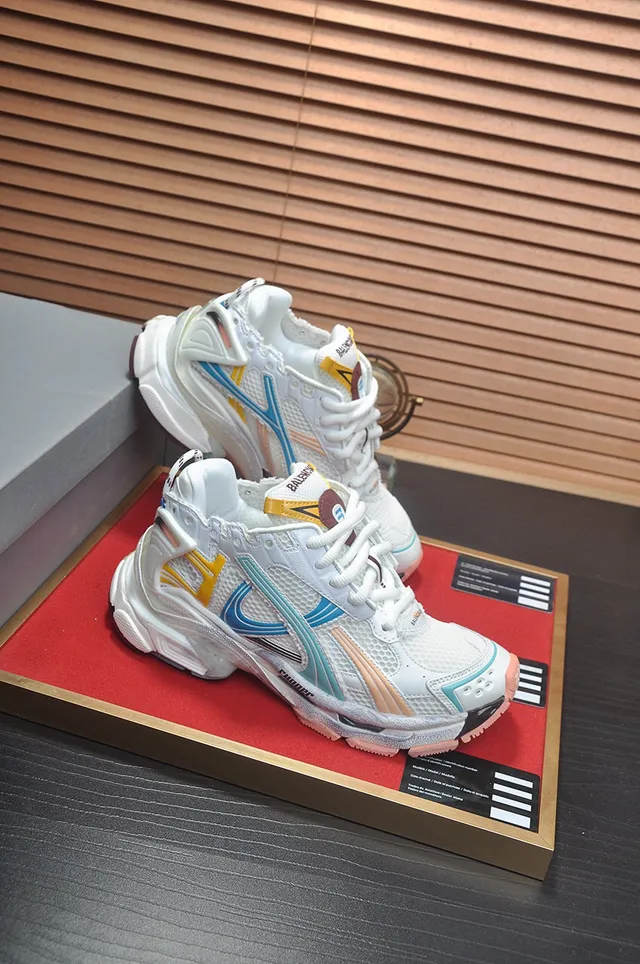 Balenciaga Track Trainer Multicolor Chunky Sneakers 5