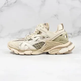 بالنساجا Track Trainer Off-White Beige تشونكي سنيكرز