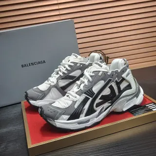 Balenciaga Track Trainer tênis chunky branco cinza preto