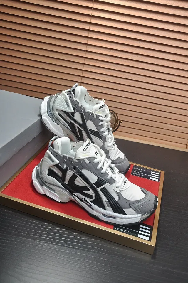 Balenciaga Track Trainer zapatillas chunky blancas grises negras 6