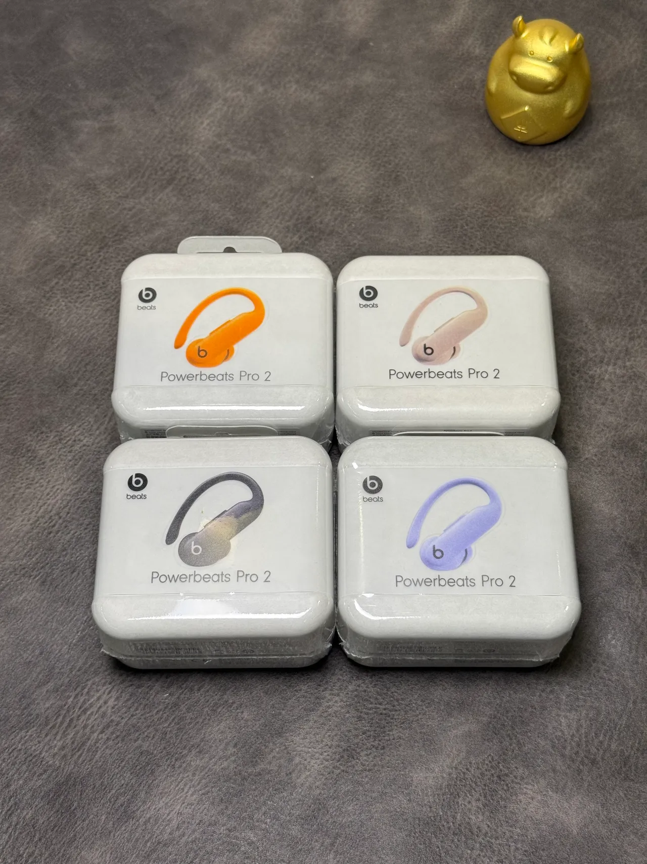 Beats Powerbeats Pro 2 Beige White Compact Rounded Case Matte Finish TWS Earbuds 6