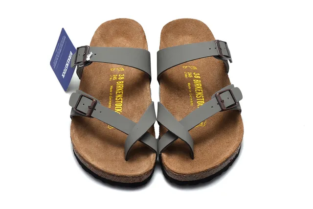 Birkenstock Arizona Sandales Décontractées Gris 3