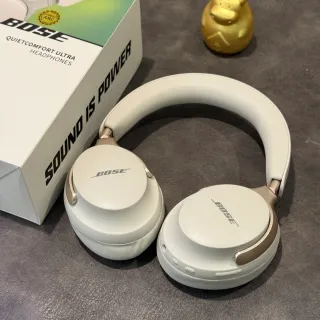 Bose QuietComfort Ultra Off-White Over-Ear Headphones