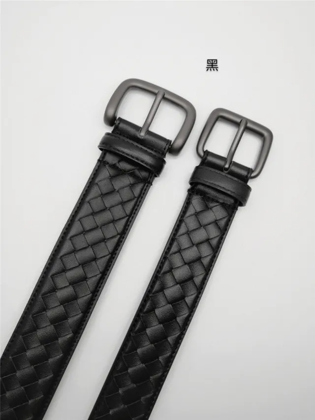 Bottega Veneta Cassette Intrecciato Cinto de couro cinza 7