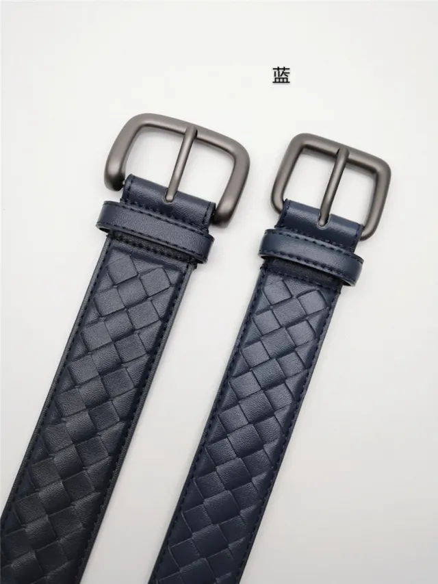 Bottega Veneta Cassette Intrecciato Cinto de couro cinza 13