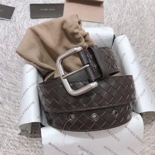 Bottega Veneta Cassette Intrecciato बुनावटी चमड़ी की बेल्ट