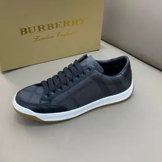 Burberry Knight Black Check Lifestyle Sneakers