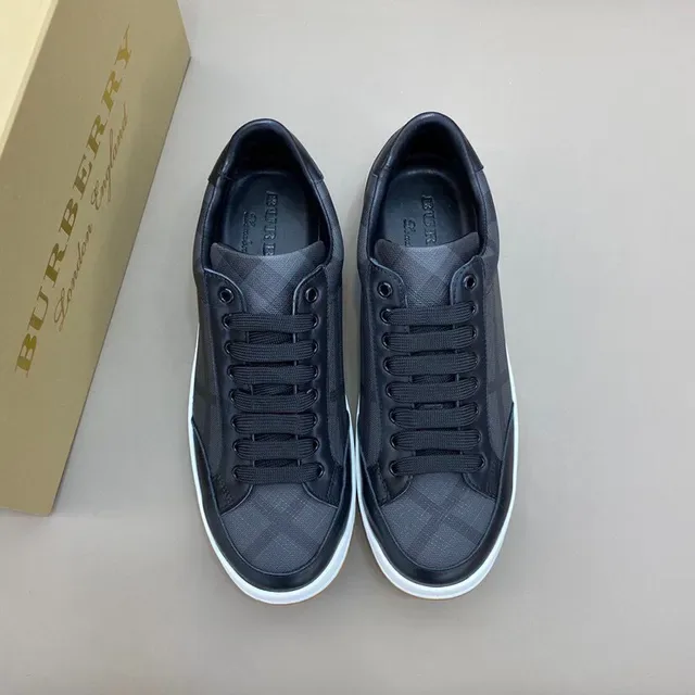 Burberry Knight Sneakers Lifestyle Noir à Carreaux 9