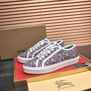 Burberry Knight Floral-Print Canvas Lifestyle Sneakers