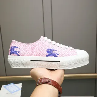 Burberry Knight Pink Monogram Platform Lifestyle Sneakers