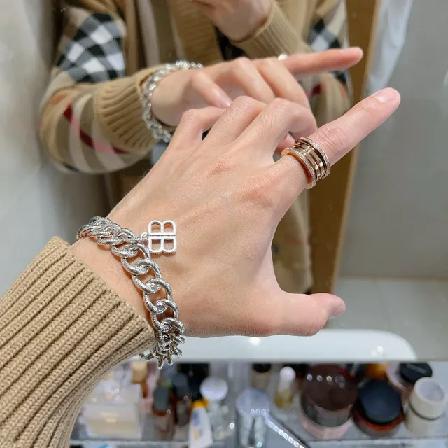 Bvlgari B.zero1 Multi-Band Pavé-Set Rose Gold Ring 5