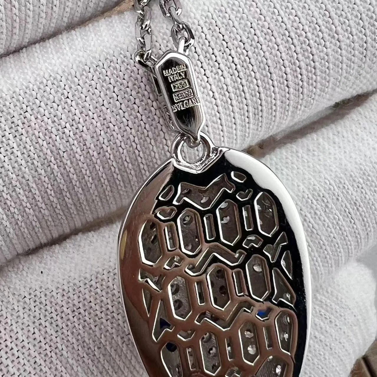 Bvlgari Serpenti قلادة رأس الثعبان 5