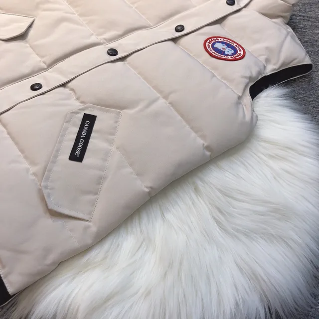 Canada Goose Purple Black Quilted High-Collar Vest 6