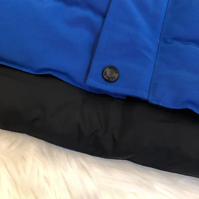 Canada Goose Purple Black Quilted High-Collar Vest 14