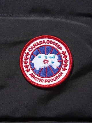 Canada Goose Purple Black Quilted High-Collar Vest 22