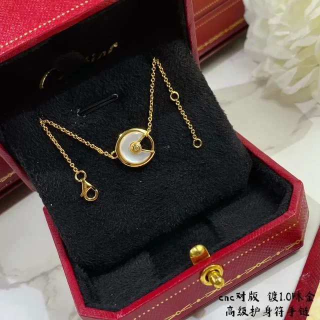 Cartier Juste un Clou Mother-of-Pearl and Diamond Pendant Necklaces 3