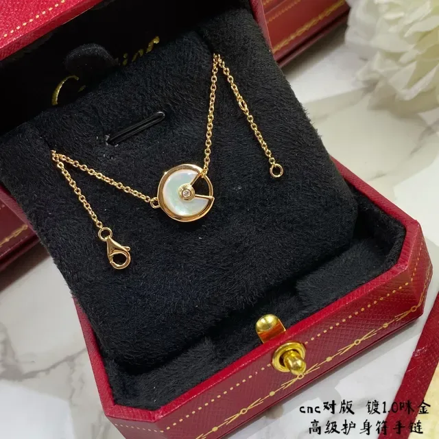 Cartier Juste un Clou Mother-of-Pearl and Diamond Pendant Necklaces 4