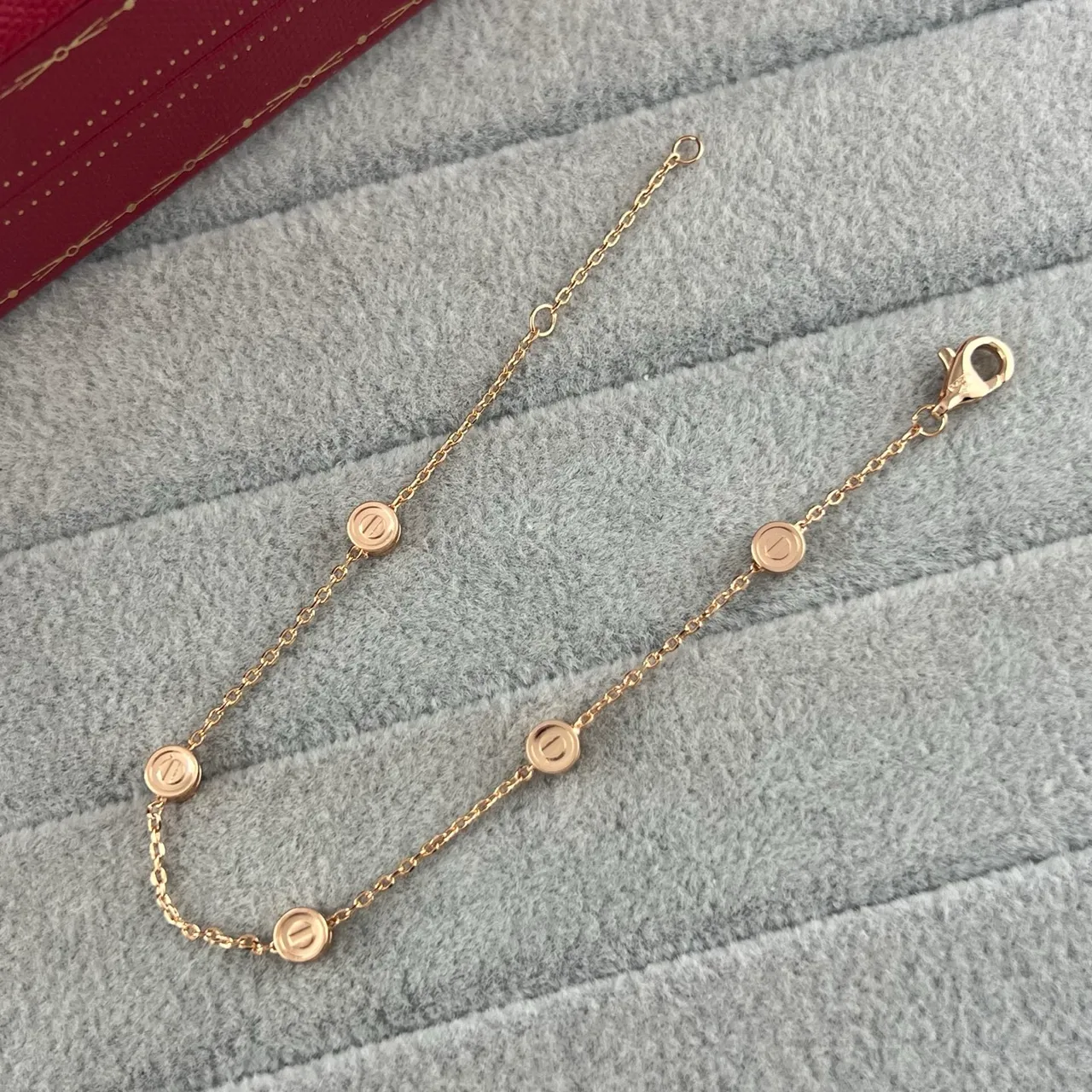 Cartier Juste un Clou فضة/ذهب سلسلة بوصلات بيضاوية رفيعة دائرية مع نقش سوار 2