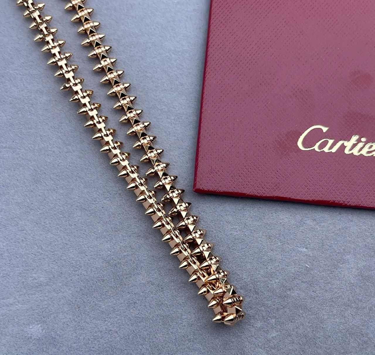 Cartier Juste un Clou قلادة سلسلة مسمارة 7