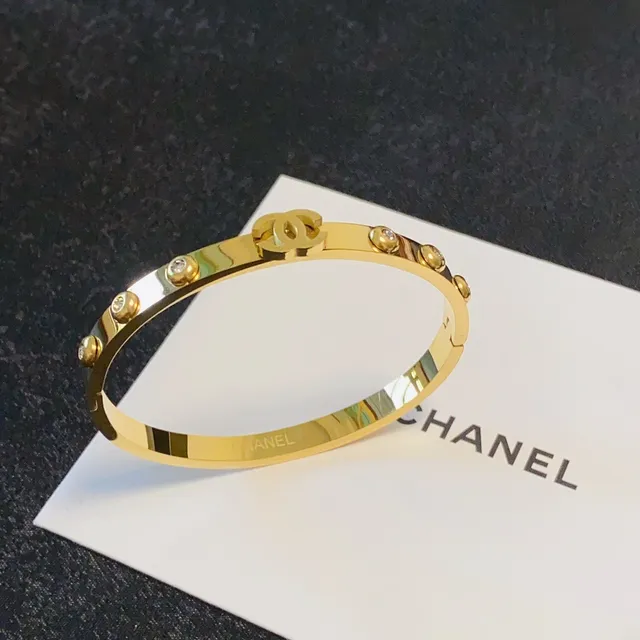 Cartier Love Bracelet rigide transparent doré Motif à vis 4