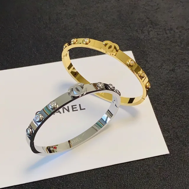 Cartier Love Bracelet rigide transparent doré Motif à vis 9