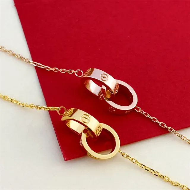 Bracelet Cartier Love Anneaux Entrelacés Or 2