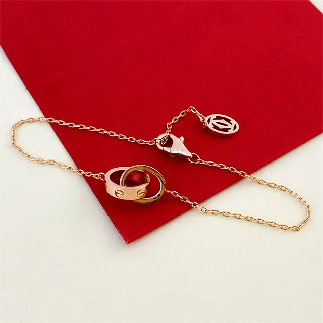 Bracelet Cartier Love Anneaux Entrelacés Or 3