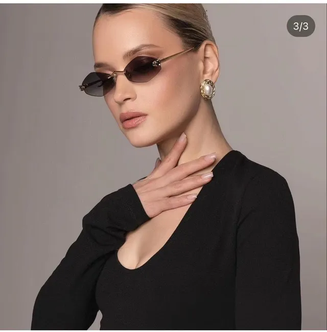 Cartier Panthère de Cartier lunettes de soleil dégradées gris sans bord 2