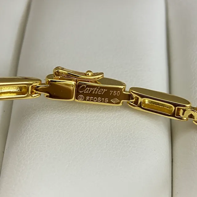Cartier Panthère Gold Black Panther Motif Enamel Spots Bracelet 3