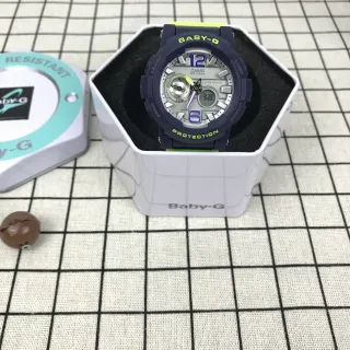Casio Baby-G Verde Marino Híbrido Analógico-Digital Función Gráfica de Marea Reloj