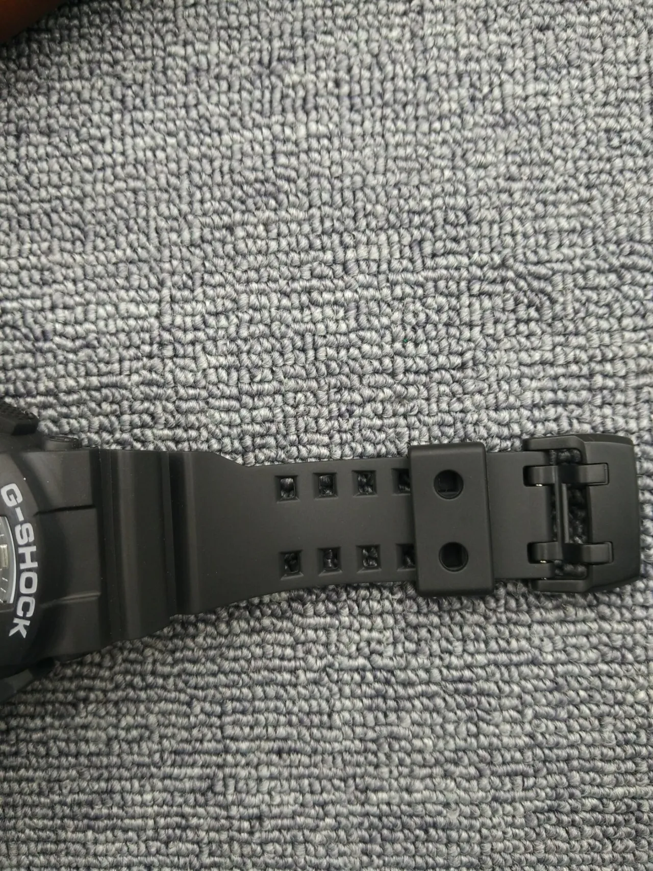 Casio Black Gold Rugged Resin Construction Octagonal Bezel Watch 7