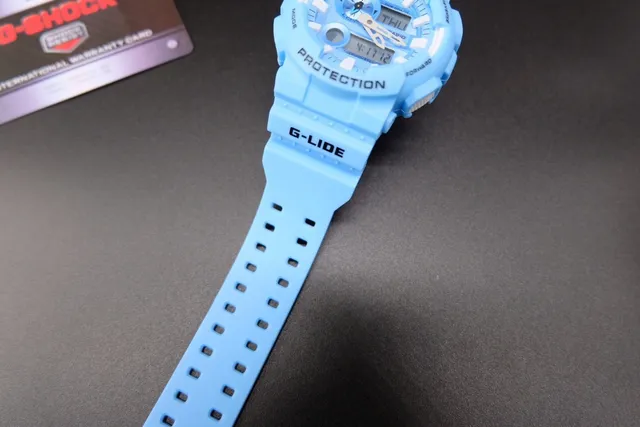 Casio Blue White Light Resin Analog-Digital Display Watch 5