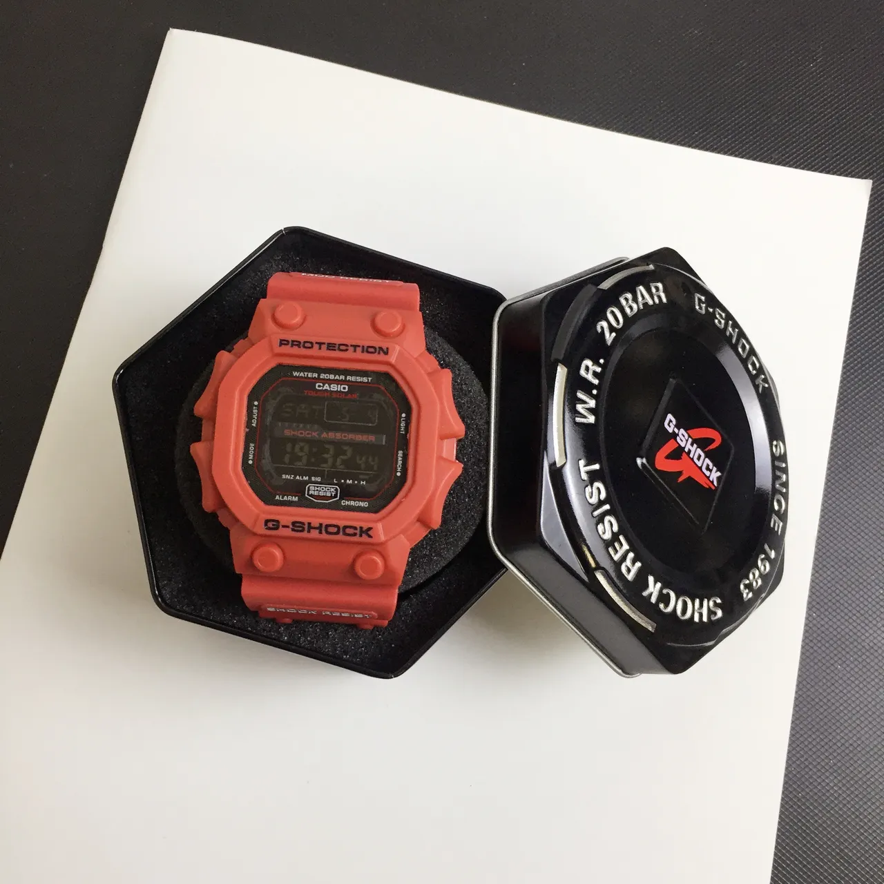 Casio G-Shock DW-5600 Red Sports Watch 4