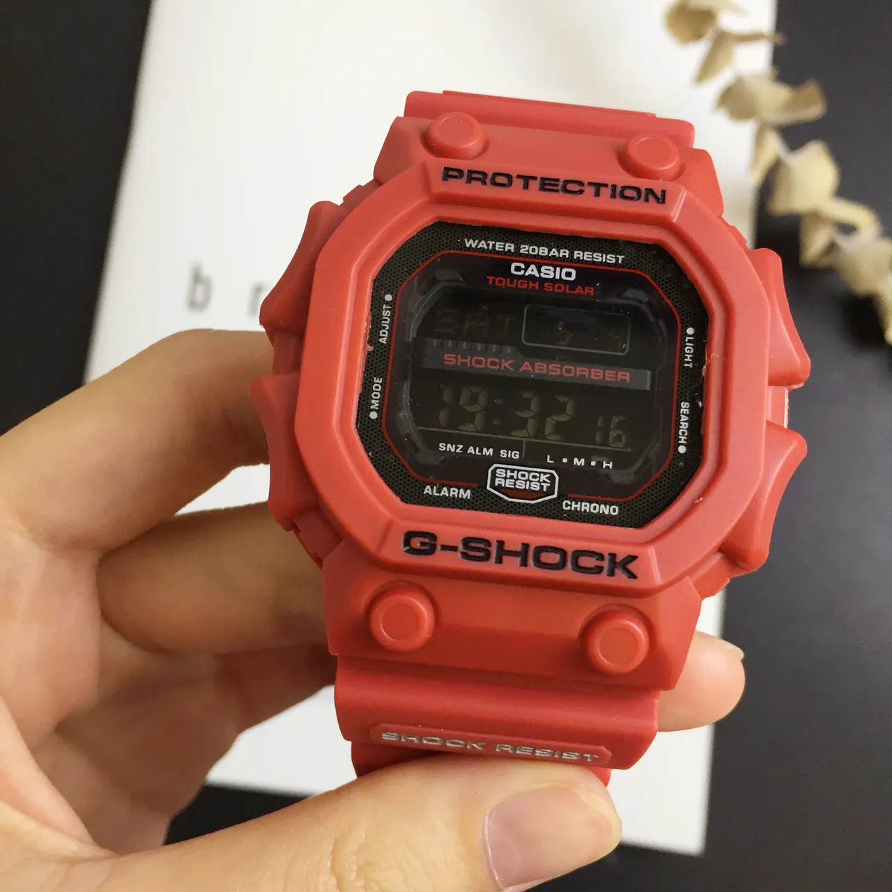 Casio G-Shock DW-5600 Red Sports Watch 6