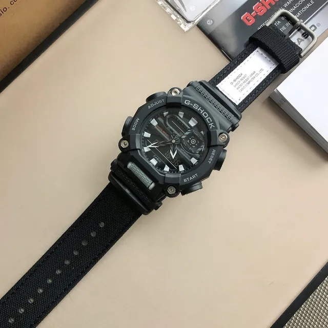 Casio G-Shock GA-100 Preto Relógio Analógico-Digital Esportivo 6