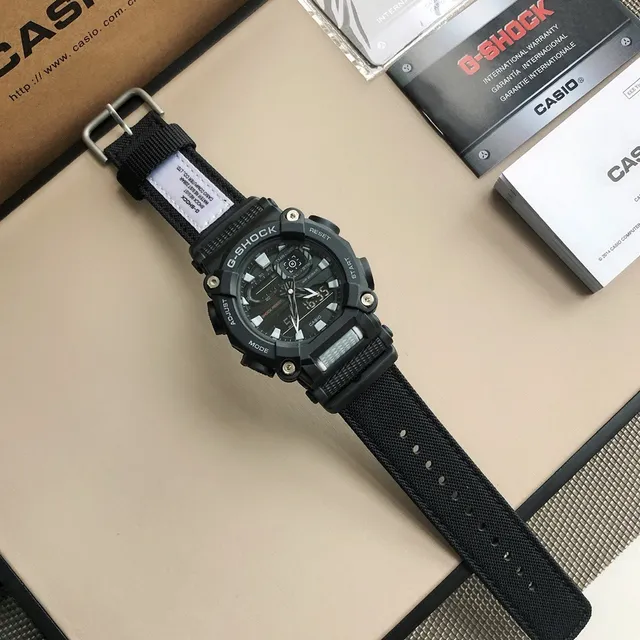 Casio G-Shock GA-100 Preto Relógio Analógico-Digital Esportivo 8