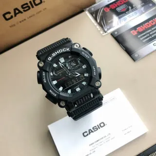 Casio G-Shock GA-100 أسود تناظري-رقمي ساعة رياضية