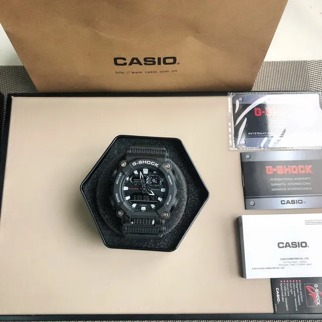 Casio G-Shock GA-100 Black Analog-Digital Sports Watch 6