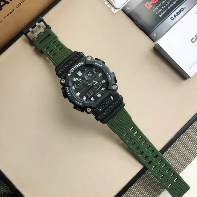 Casio G-Shock GA-100 Black Analog-Digital Sports Watch 8