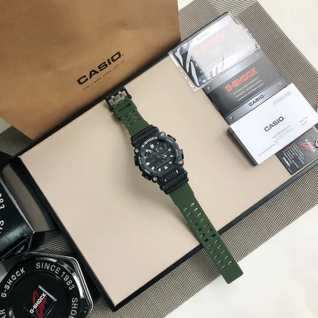Casio G-Shock GA-100 Black Analog-Digital Sports Watch 9