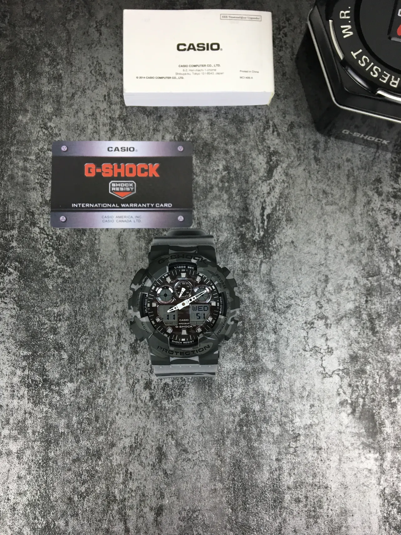 Casio G-Shock GA-100 Camouflage Sports Watch 2