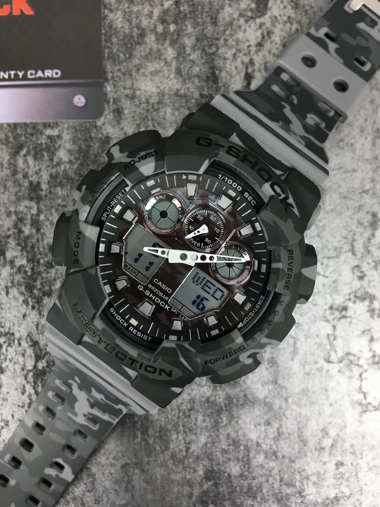 Casio G-Shock GA-100 Camouflage Sports Watch 5