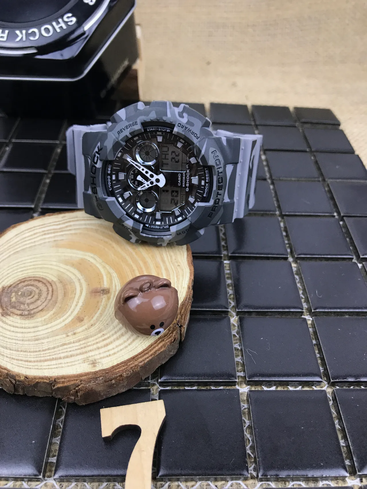 Casio G-Shock GA-100 Camouflage Sports Watch 8