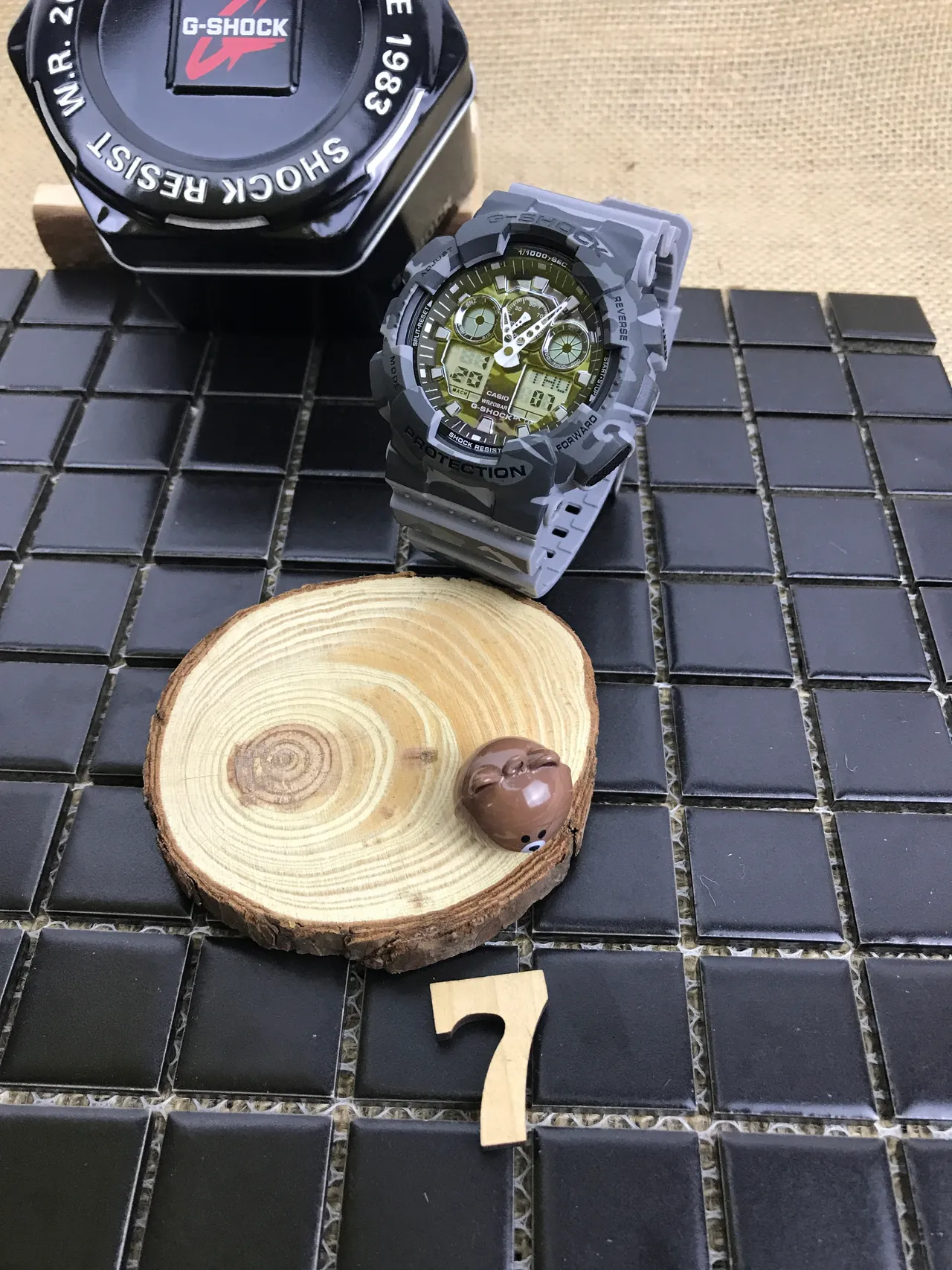 Casio G-Shock GA-100 Camouflage Sports Watch 9