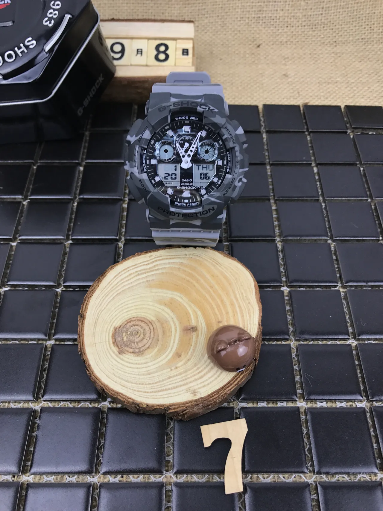Casio G-Shock GA-100 Camouflage Sports Watch 10