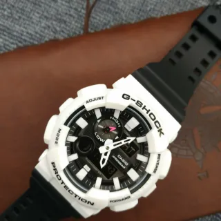Casio G-Shock GA-100 सादा এবং কালো স্পোর্টস ওয়াচ