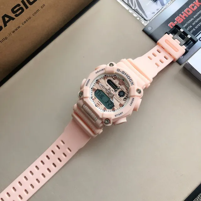 Casio G-Shock GA-2100 Rose Pastel Montre Sportive Analogique-Digitale 7
