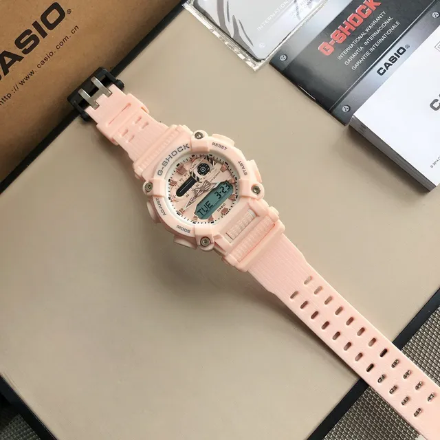 Casio G-Shock GA-2100 Rose Pastel Montre Sportive Analogique-Digitale 8