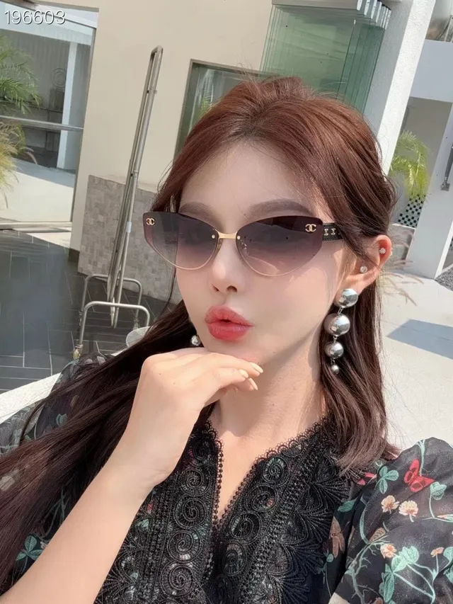 Chanel Cat-Eye Gradient Lens Sunglasses 6