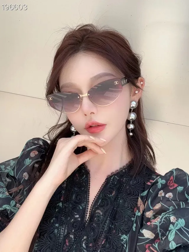 Chanel Cat-Eye Gradient Lens Sunglasses 9